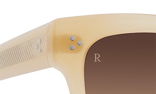 Shop Raen Breya 54mm Square Sunglasses In Nectar/apricot Gradient