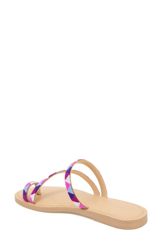 Shop Splendid Capri Beaded Sandal In Multi Pink