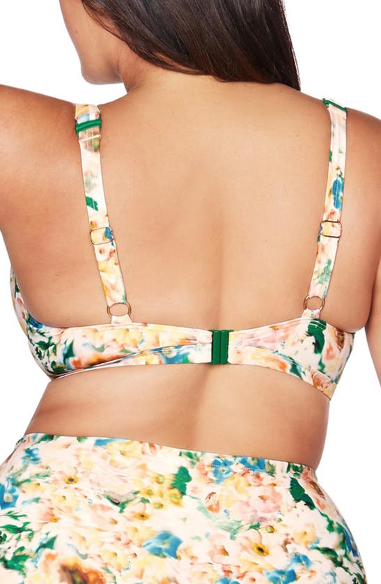 Artesands Plus Size Odette Goya Underwire Bikini Top (g Cup) In Multi