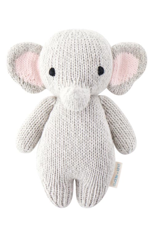 cuddle+kind Baby Elephant Stuffed Animal in Grey