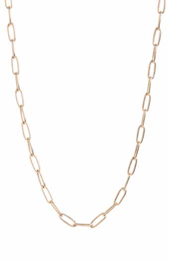 Nordstrom Delicate Paperclip Chain Necklace Nordstrom