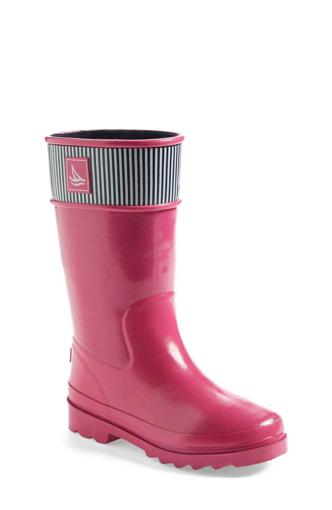 sperry kids rain boots