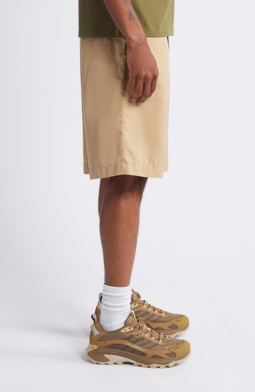 Carhartt Man Shorts & Bermuda Shorts Beige Size 33 Organic Cotton In Sable Rinsed
