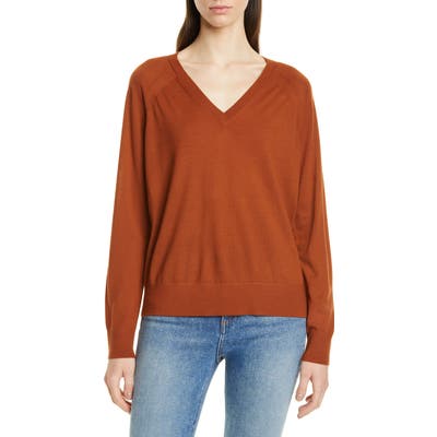 Theory Merino Wool Sweater, Brown