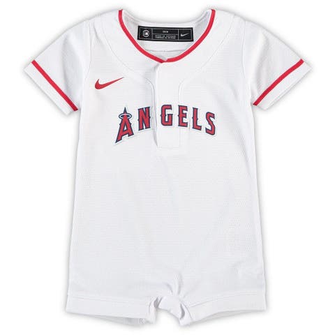 Newborn & Infant Nike Red Boston Sox Official Jersey Romper