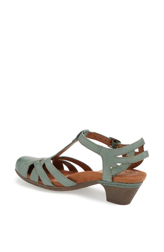 Shop Rockport Cobb Hill 'aubrey' Sandal In Teal