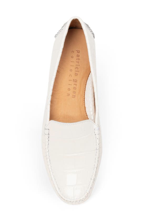 Patricia Green 'jillian' Loafer In Bone Croc