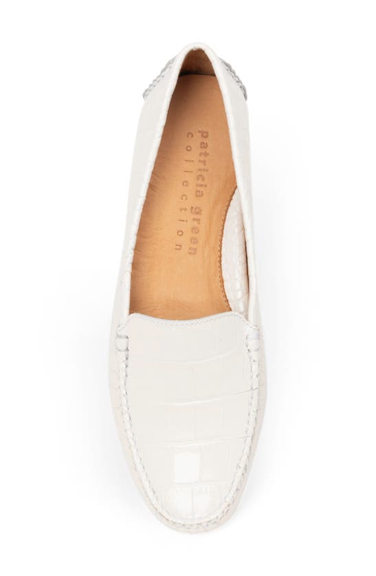 Shop Patricia Green 'jillian' Loafer In Bone Croc