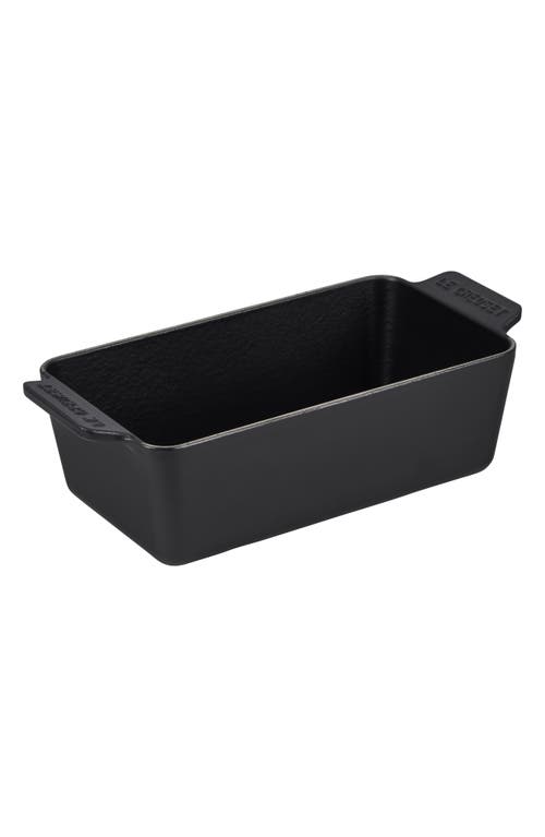 Le Creuset Cast Iron Loaf Pan in Licorice at Nordstrom