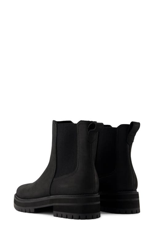 Shop Toms Bennet Chelsea Boot In Black Leather