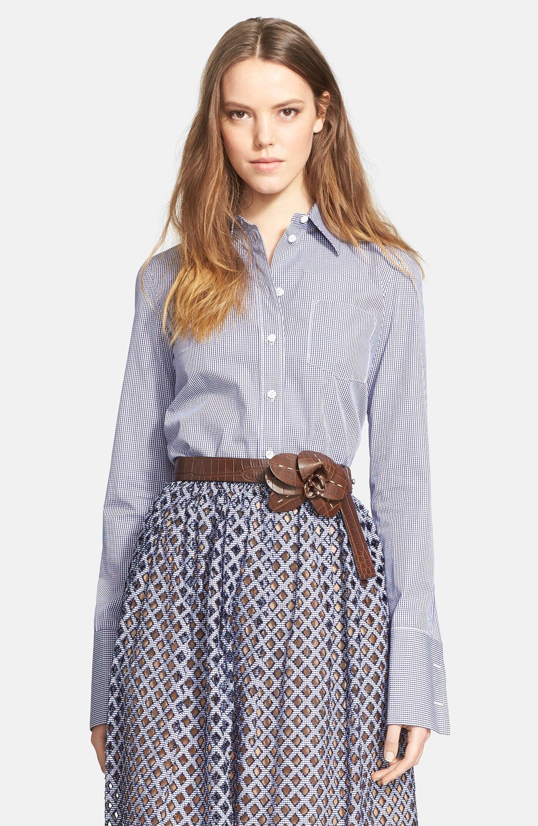 michael kors gingham shirt