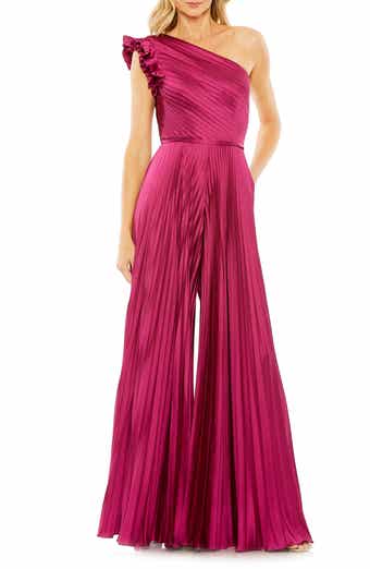 Ieena Duggal 27457 - Pleated Backless Jumpsuit – Couture Candy