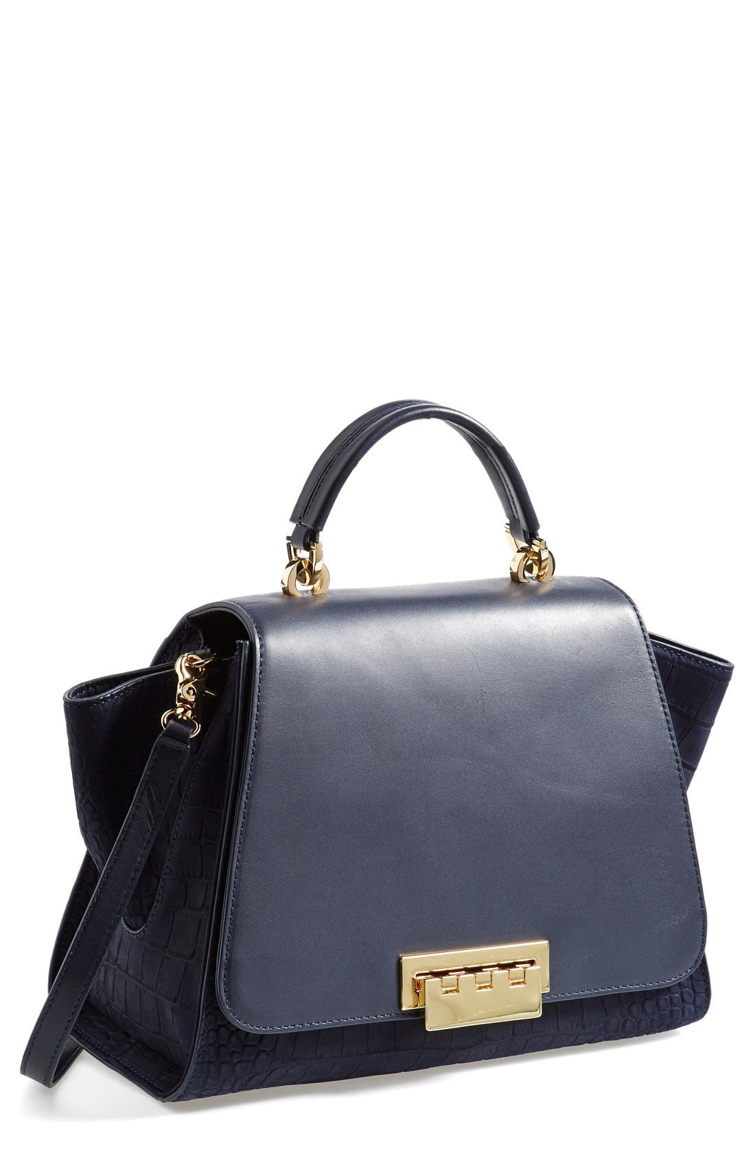 ZAC Zac Posen 'Eartha' Soft Leather Top Handle Satchel Nordstrom