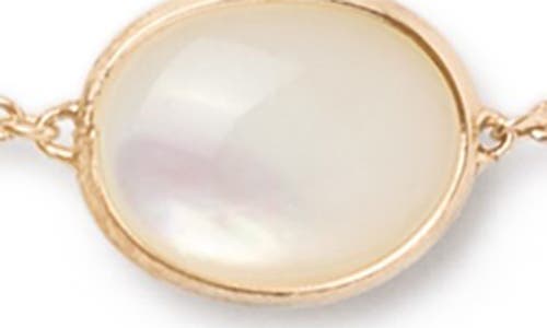 Shop Marco Bicego Siviglia 18k Yellow Gold Mother-of-pearl Necklace