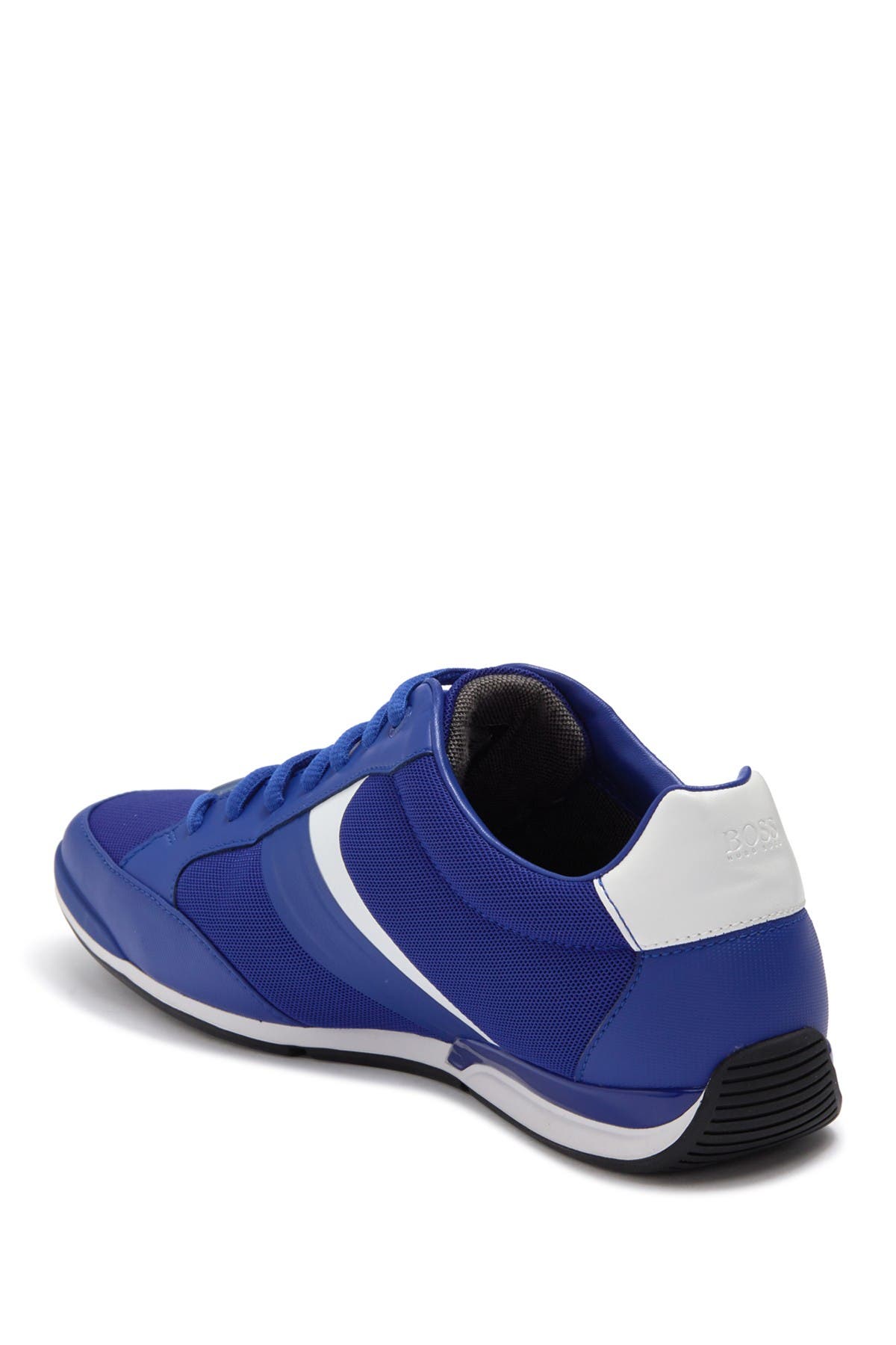 boss saturn low leather sneaker