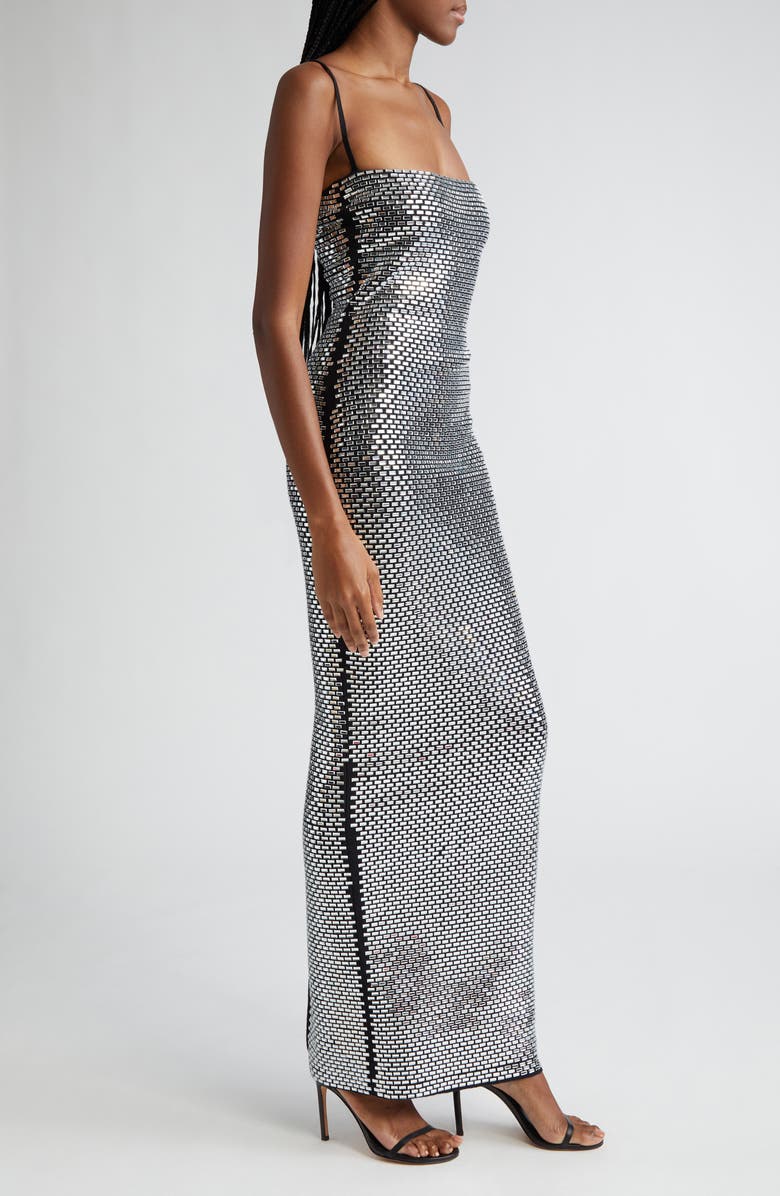 Retrofête Kyree Crystal Embellished Cotton & Cashmere Dress | Nordstrom