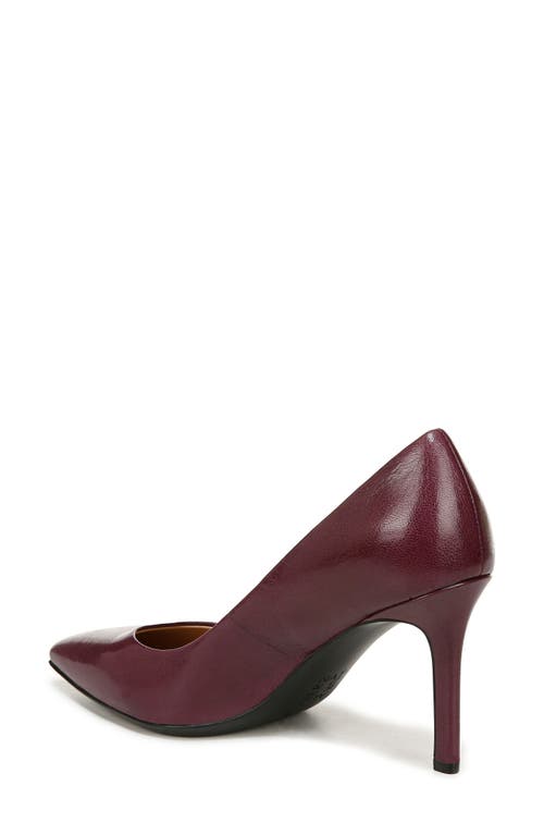 Shop Naturalizer Anna Pointed Toe Pump In Deep Plum Purple Leather