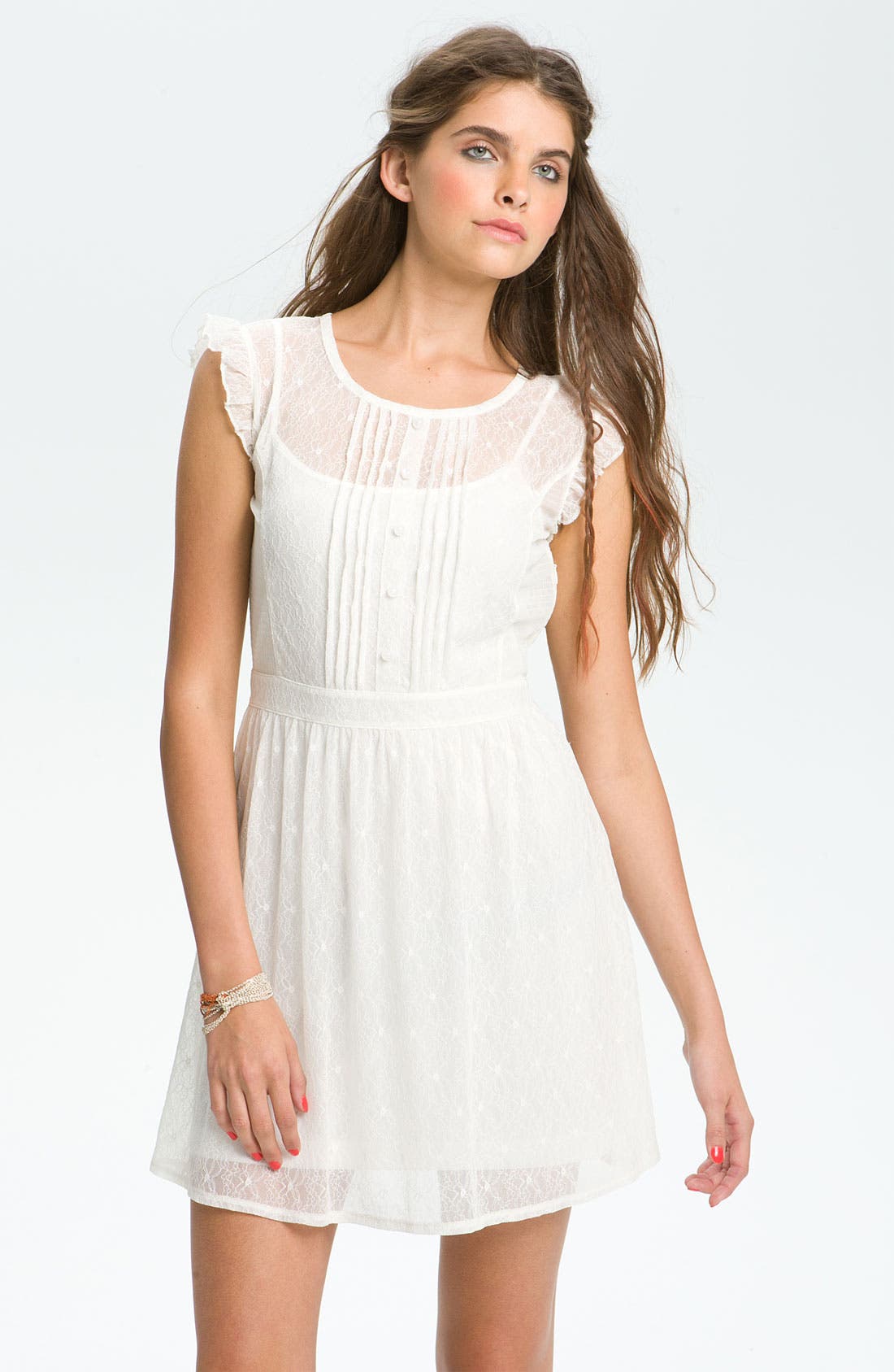 casual white dresses for juniors