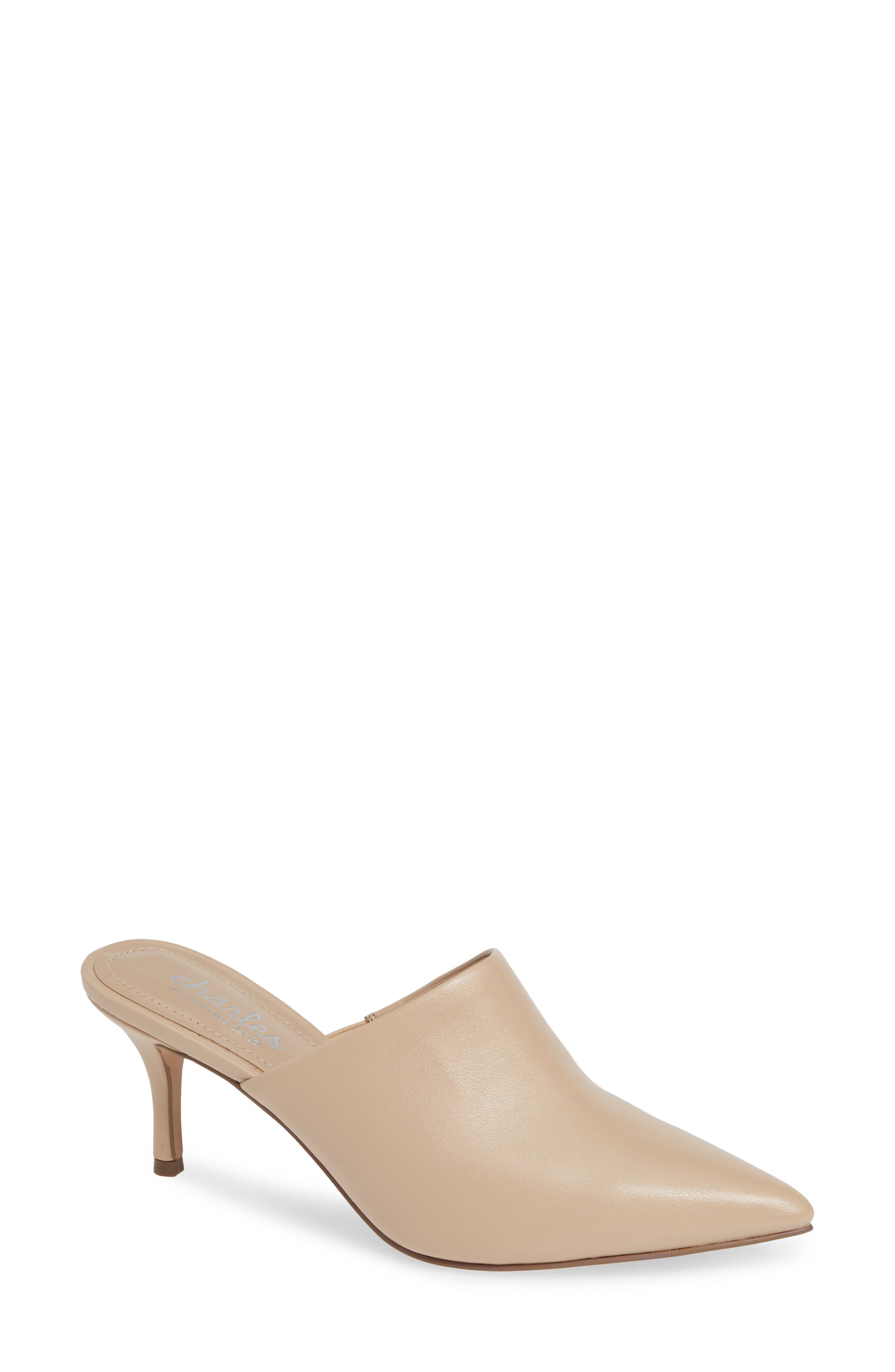 Charles By Charles David Abree Mule, Beige