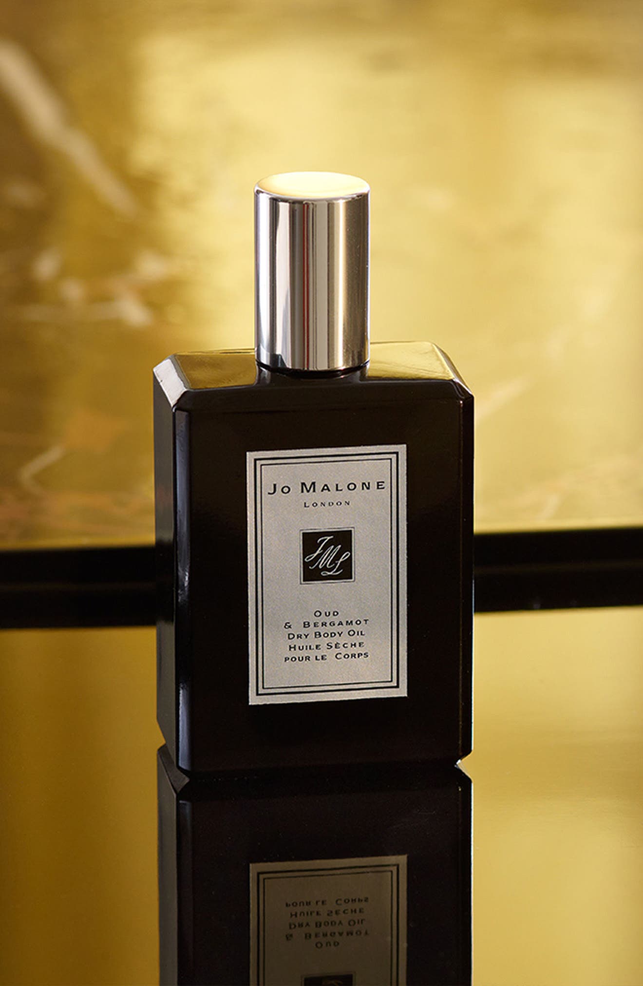 oud & bergamot dry body oil