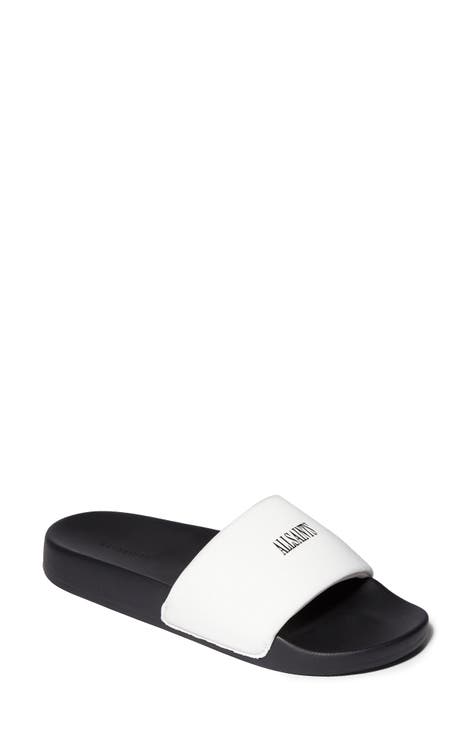 Women's White Fuzzy Slippers | Nordstrom