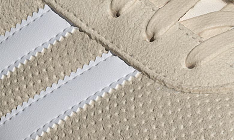 Shop Adidas Originals Gazelle Sneaker In Wonder White/ White/ White