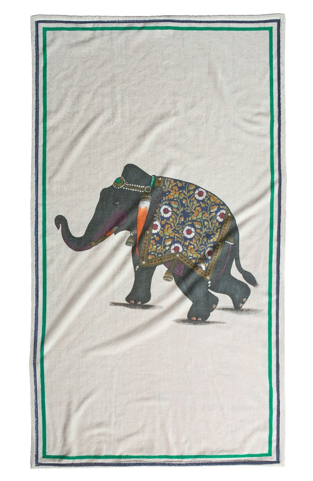 John Robshaw 'Elephant' Beach Towel Nordstrom