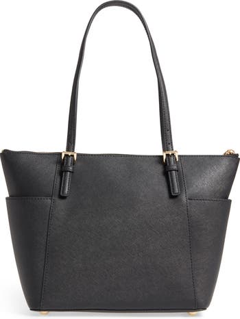 Michael Kors Large Charlotte Top Zip Tote in Brown at Luxe Purses