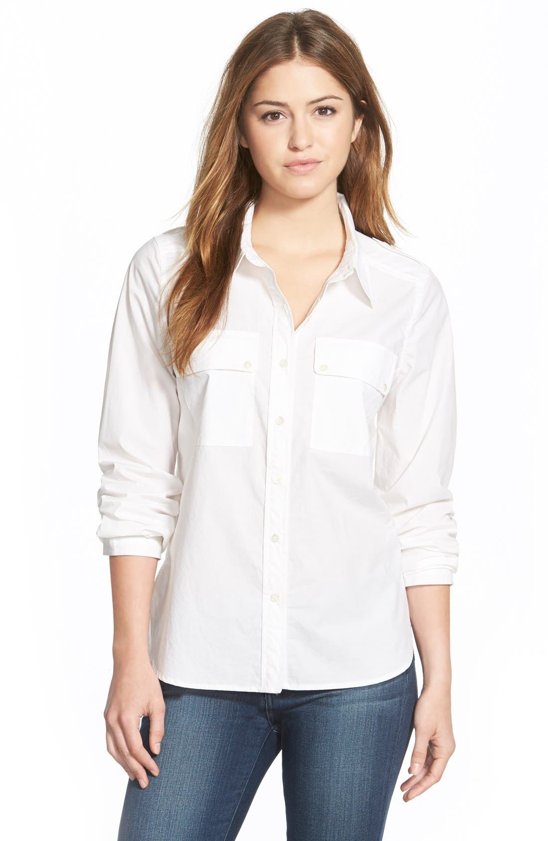 Two by Vince Camuto Cotton Utility Shirt Nordstrom