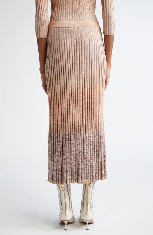 Zimmermann Story 1 Mouline Midi Skirt Pink Multi In Pink Multi