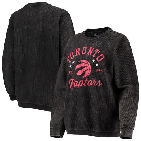 Women's Pro Standard Black Toronto Raptors City Scape Pullover Sweatshirt