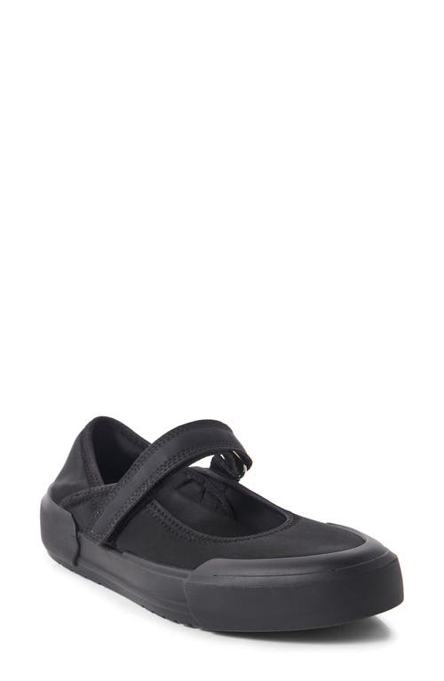 Free People Sporty Mary Jane Flat In Black