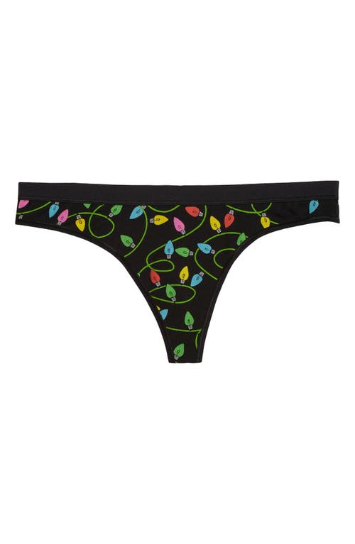 MEUNDIES MEUNDIES PRINT SEAMLESS THONG
