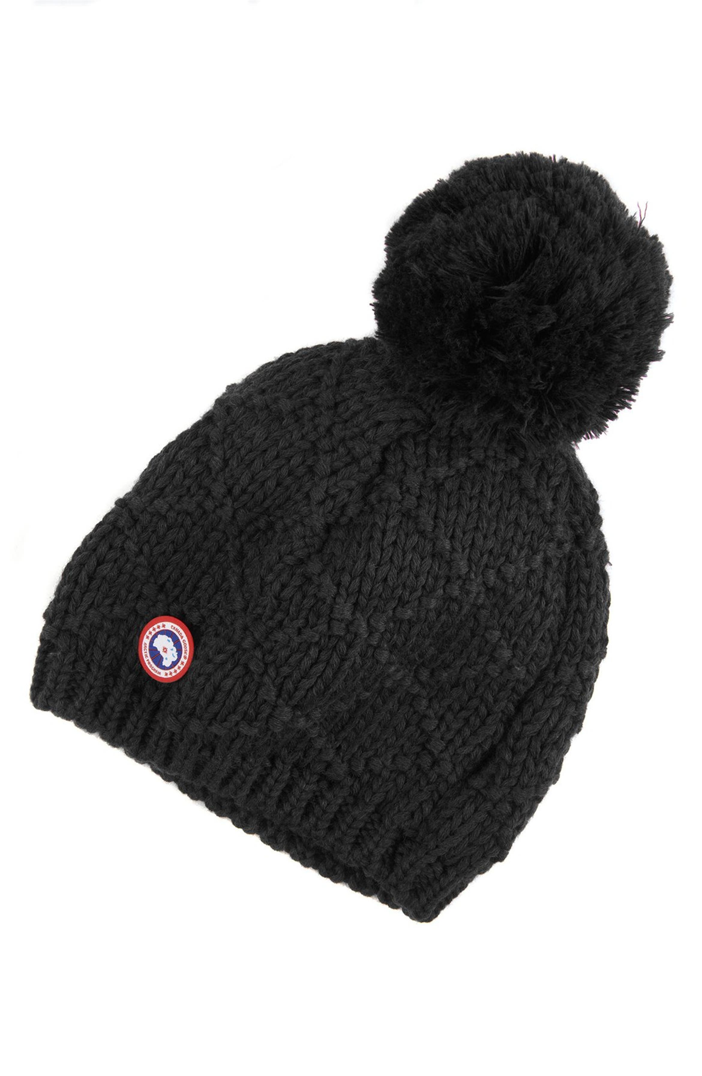 Canada goose merino wool fleece-lined beanie Clearance