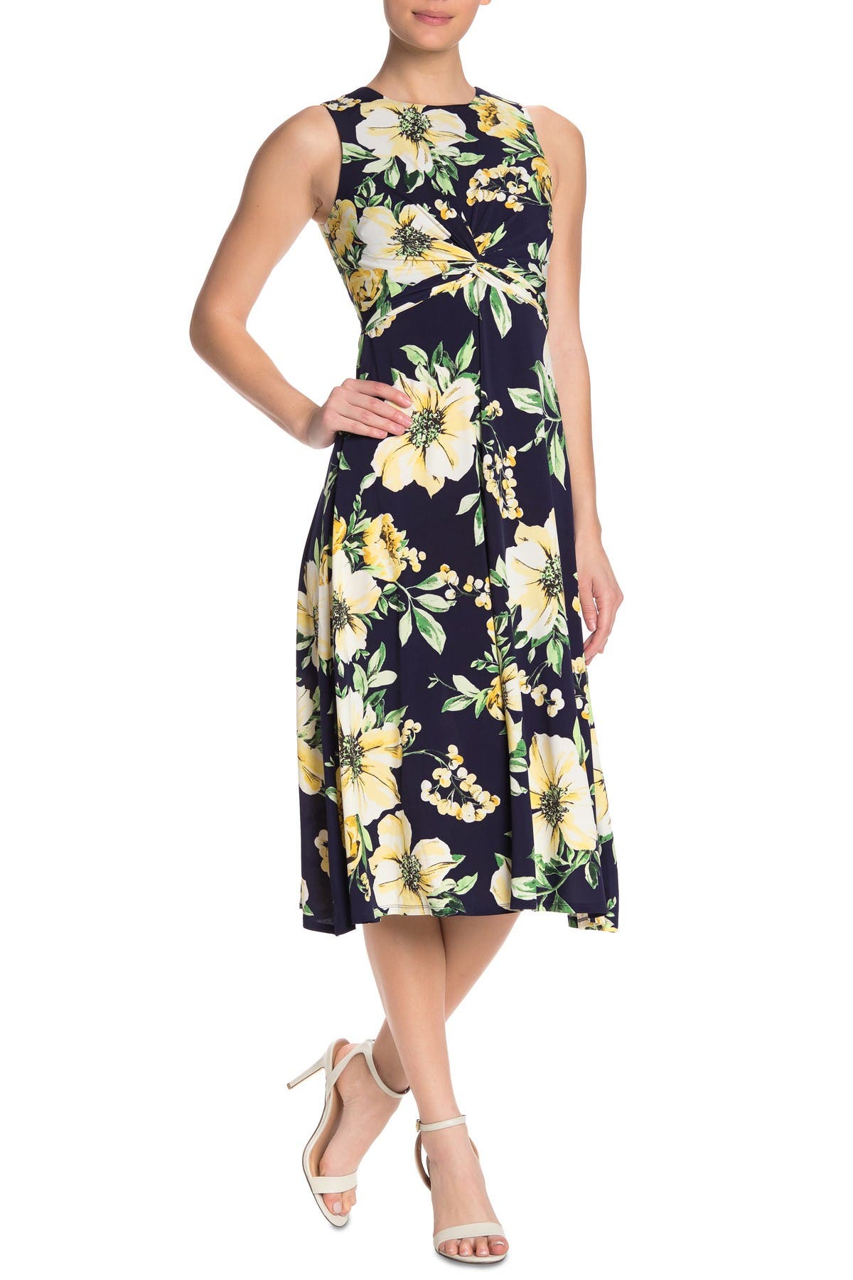 vince camuto floral dress