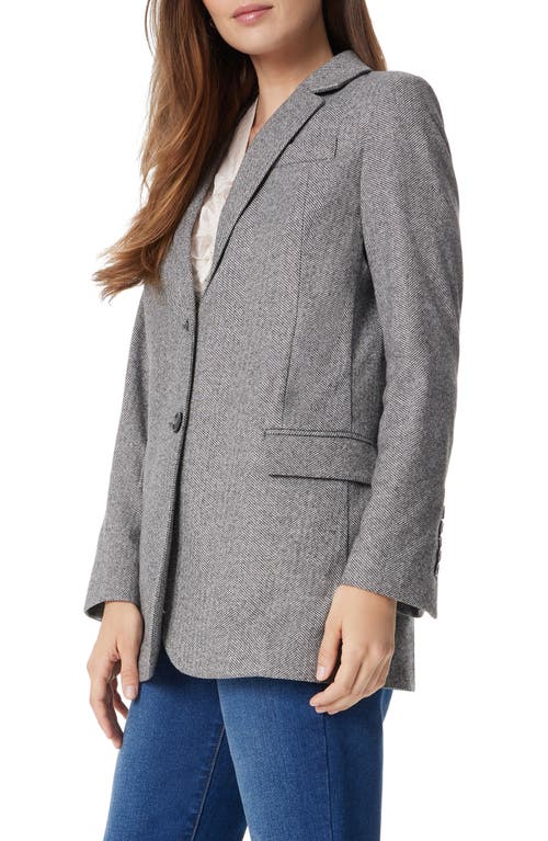 SAM EDELMAN SAM EDELMAN FALLON SLIM HERRINGBONE BLAZER 