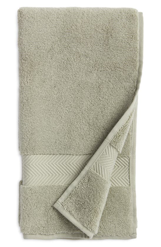 Shop Nordstrom Organic Hydrocotton Hand Towel In Green Halo