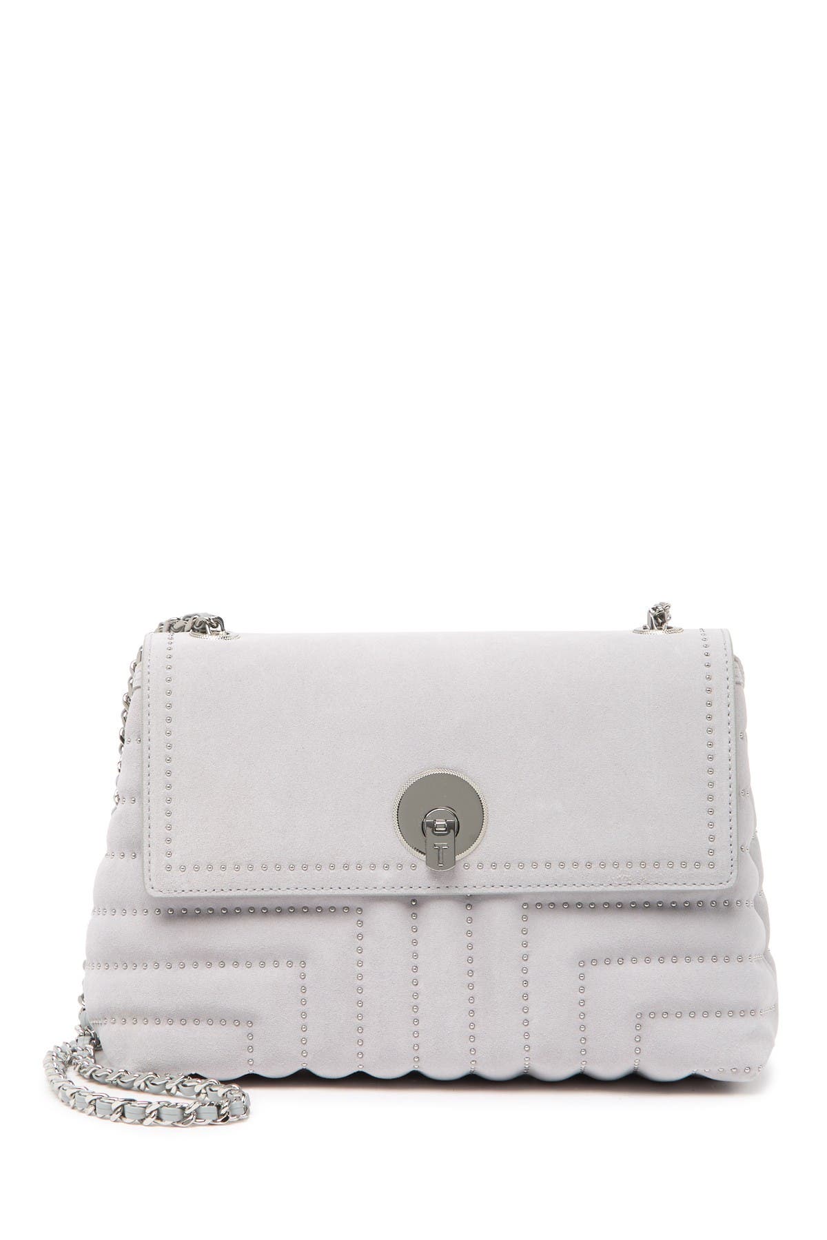 ted baker grey suede bag