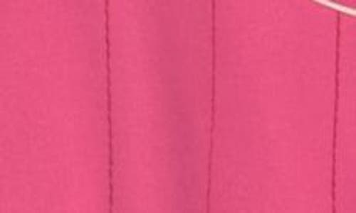 Shop Valentino Tie Neck Jacket In Shadow Pink/bianco