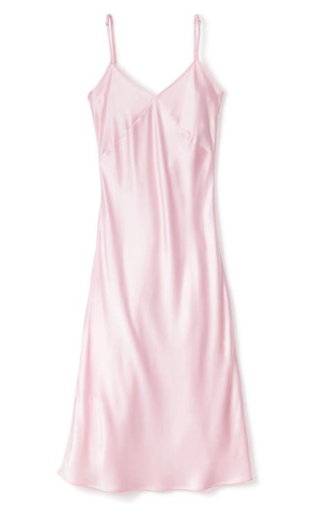 Women's Silk Cami Short Set in Pink – Petite Plume