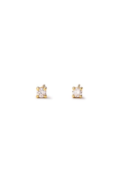 Ana Luisa Lab Grown Diamond Mini Studs Earrings In Gold