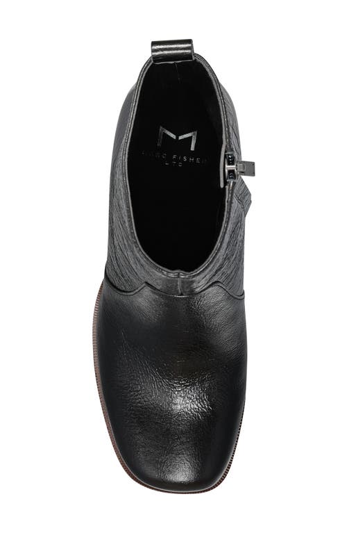 Marc Fisher Ltd Marysa Block Heel Platform Bootie In Black 01