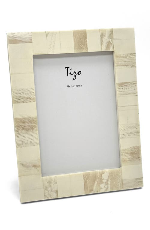 Tizo Faux Bone Picture Frame 