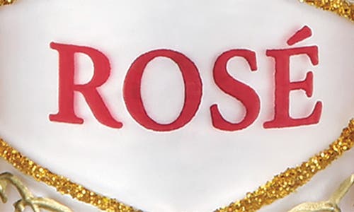 OLD WORLD CHRISTMAS OLD WORLD CHRISTMAS ROSÉ WINE ORNAMENT