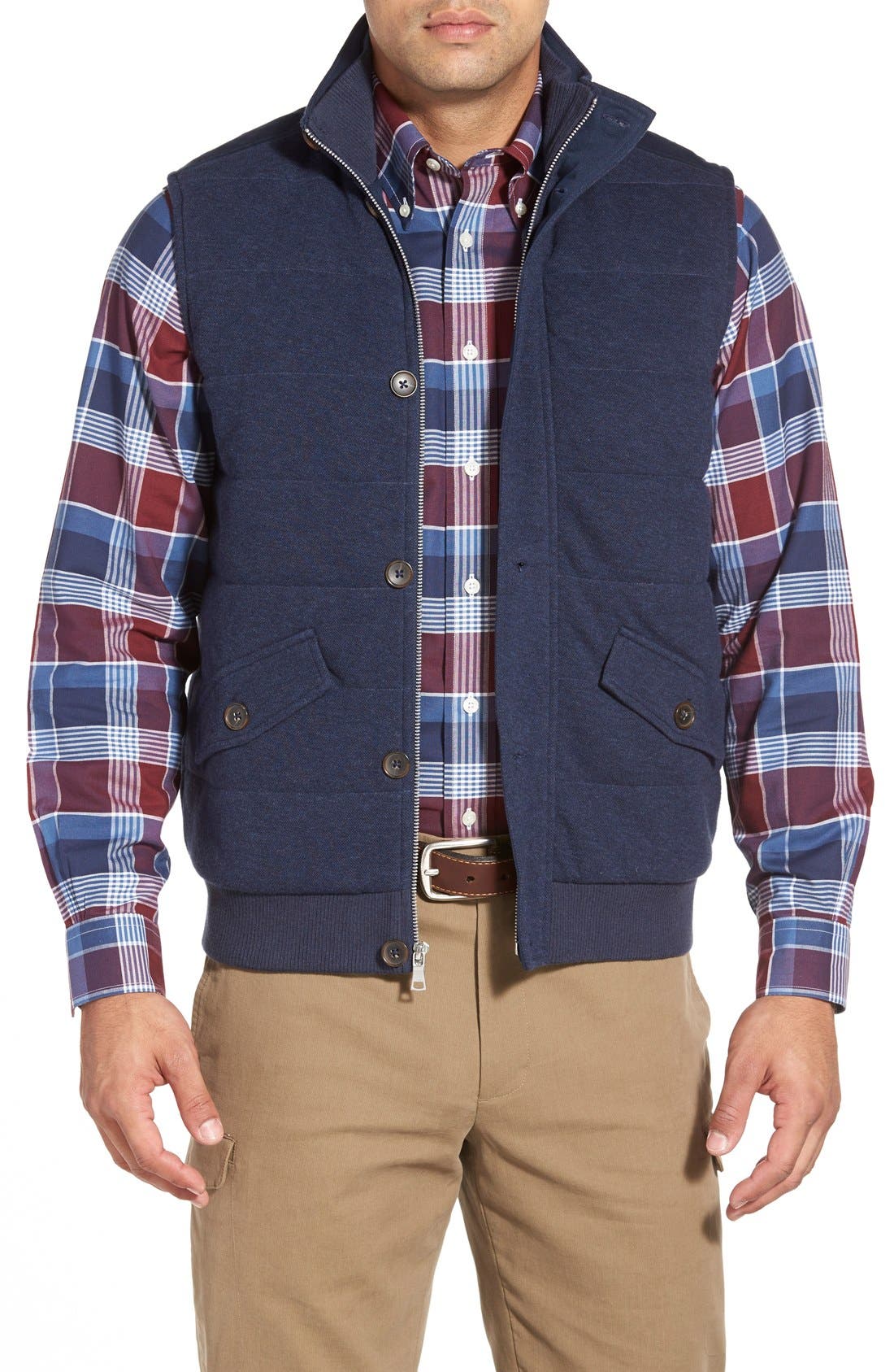 Brooks Brothers 'Canaan' Quilted Vest Nordstrom