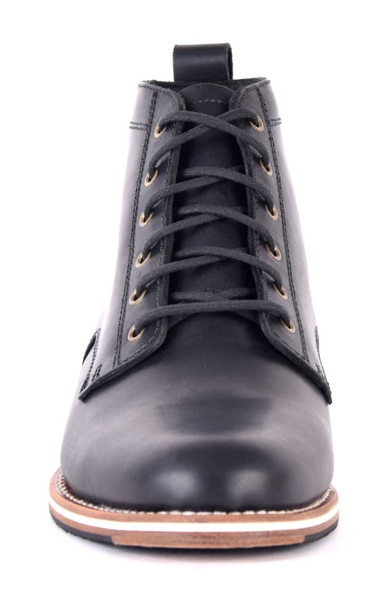Helm Zind Plain Toe Boot In Black