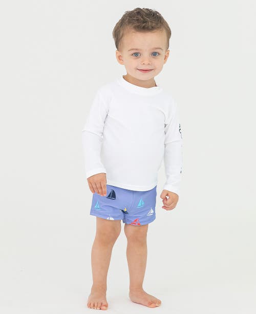 Ruggedbutts Boys Upf50+ Swim Shorties In Down By The Bay