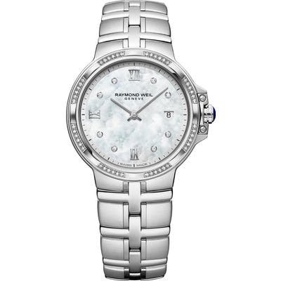 Raymond Weil Parsifal Diamond Bracelet Watch, 30Mm