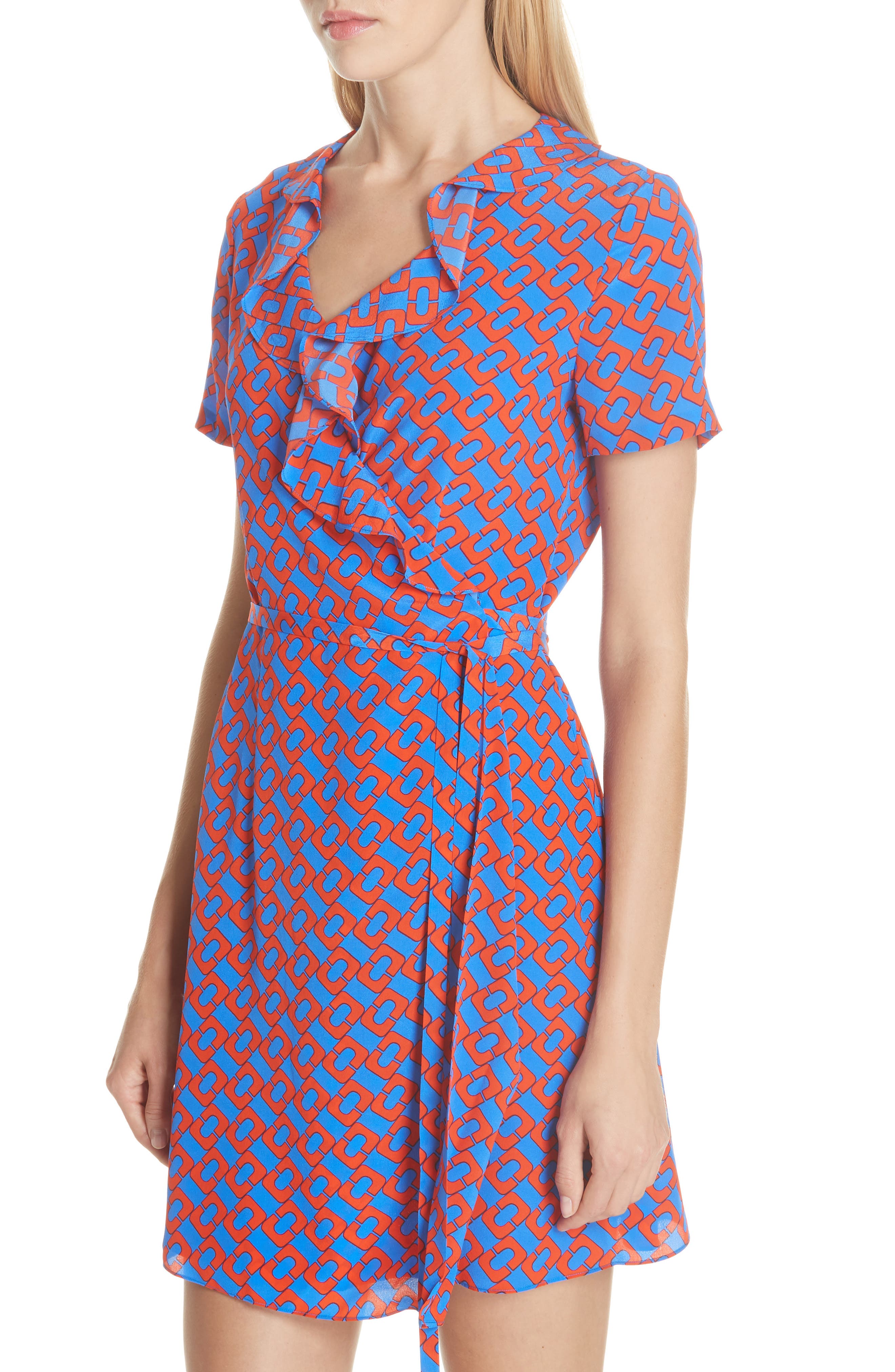 dvf savilla wrap dress