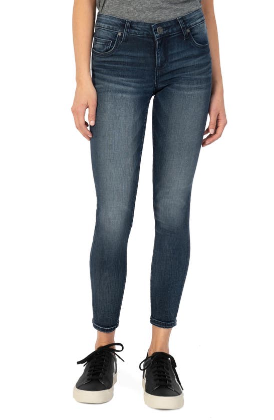 Shop Kut From The Kloth Connie Ankle Skinny Jeans In Calluna